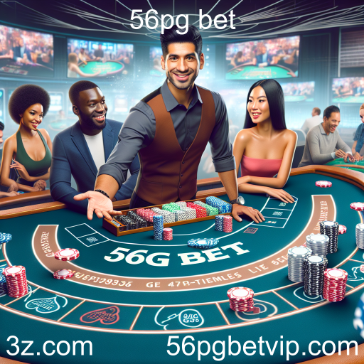 Cassino Ao Vivo no 56pg bet: Jogue com Crupiês Reais